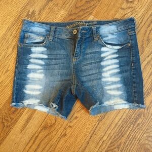 Arizona Jean Co. Denim Bleached Shorts Size 9